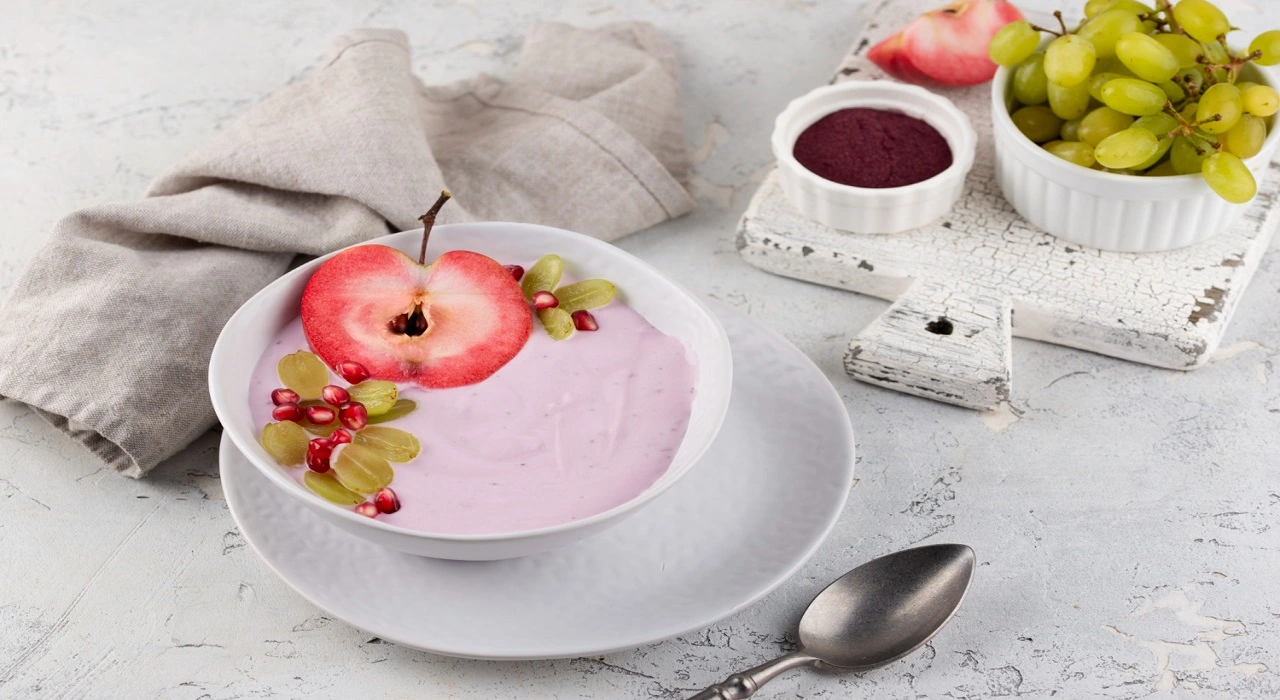 Homemade Healthy Fruit Custard